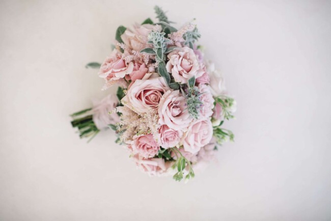 Elegant bride bouquet for a wedding in Florence