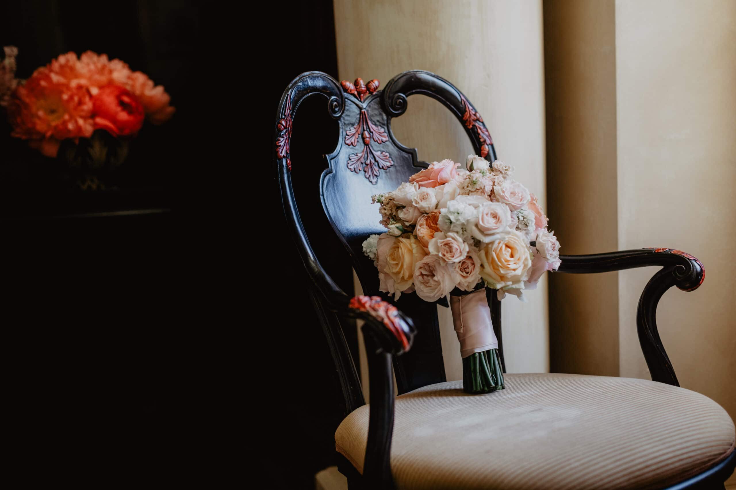 Elegant bridal bouquet