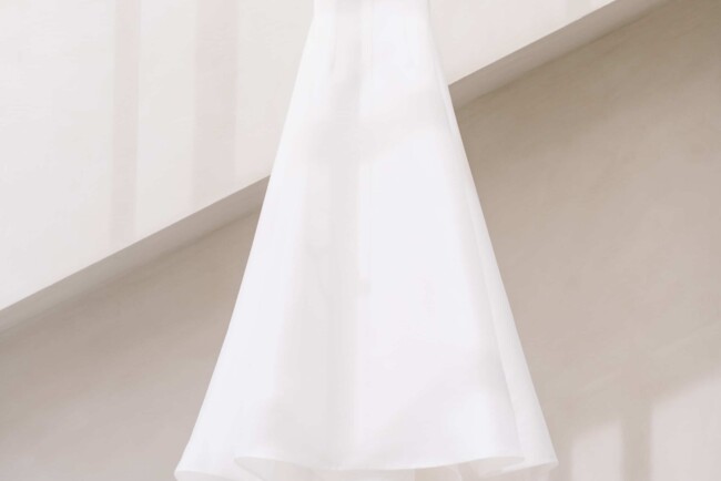 Elegant bride dress