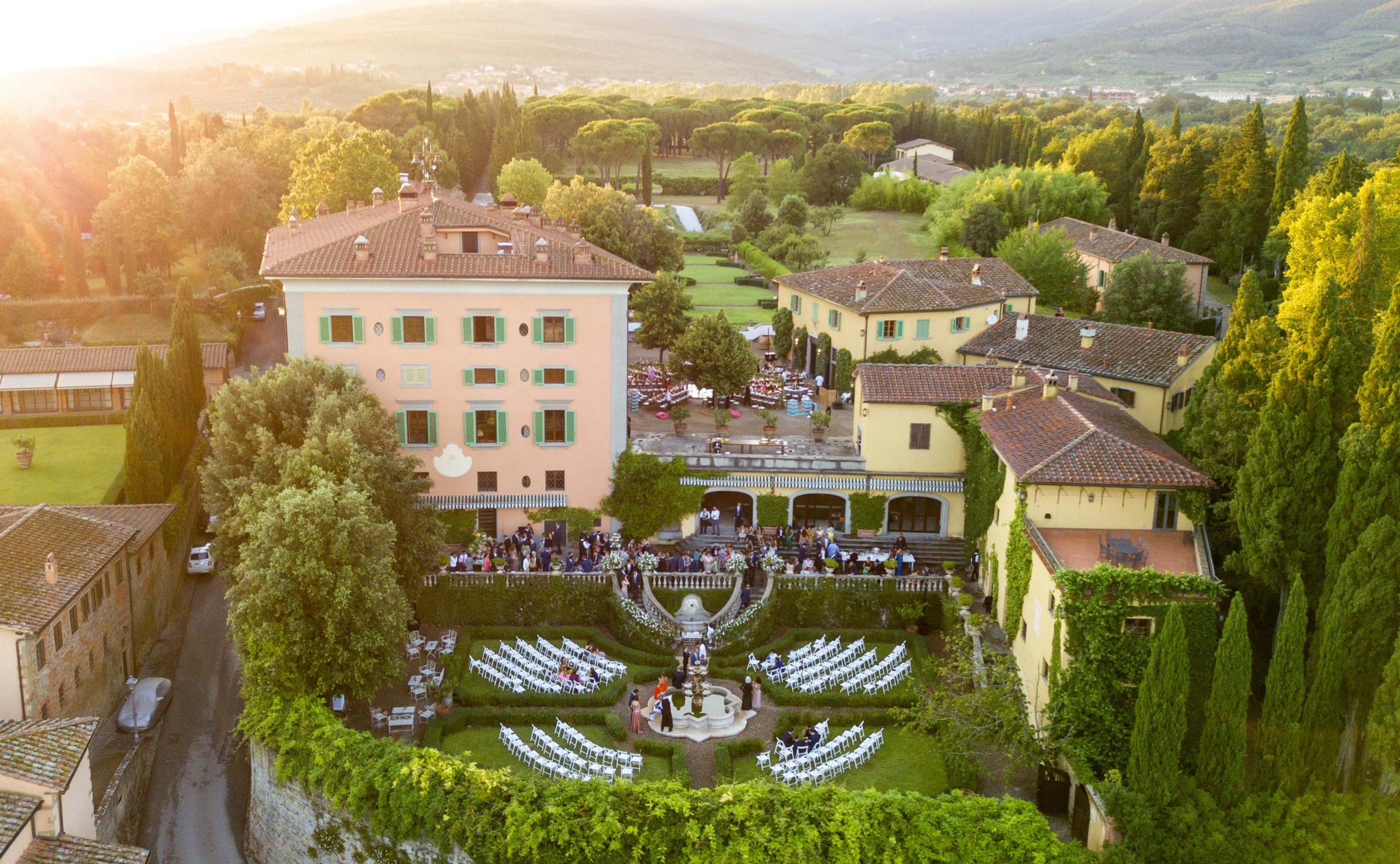 Exclusive wedding at the Borgo in Tuscany
