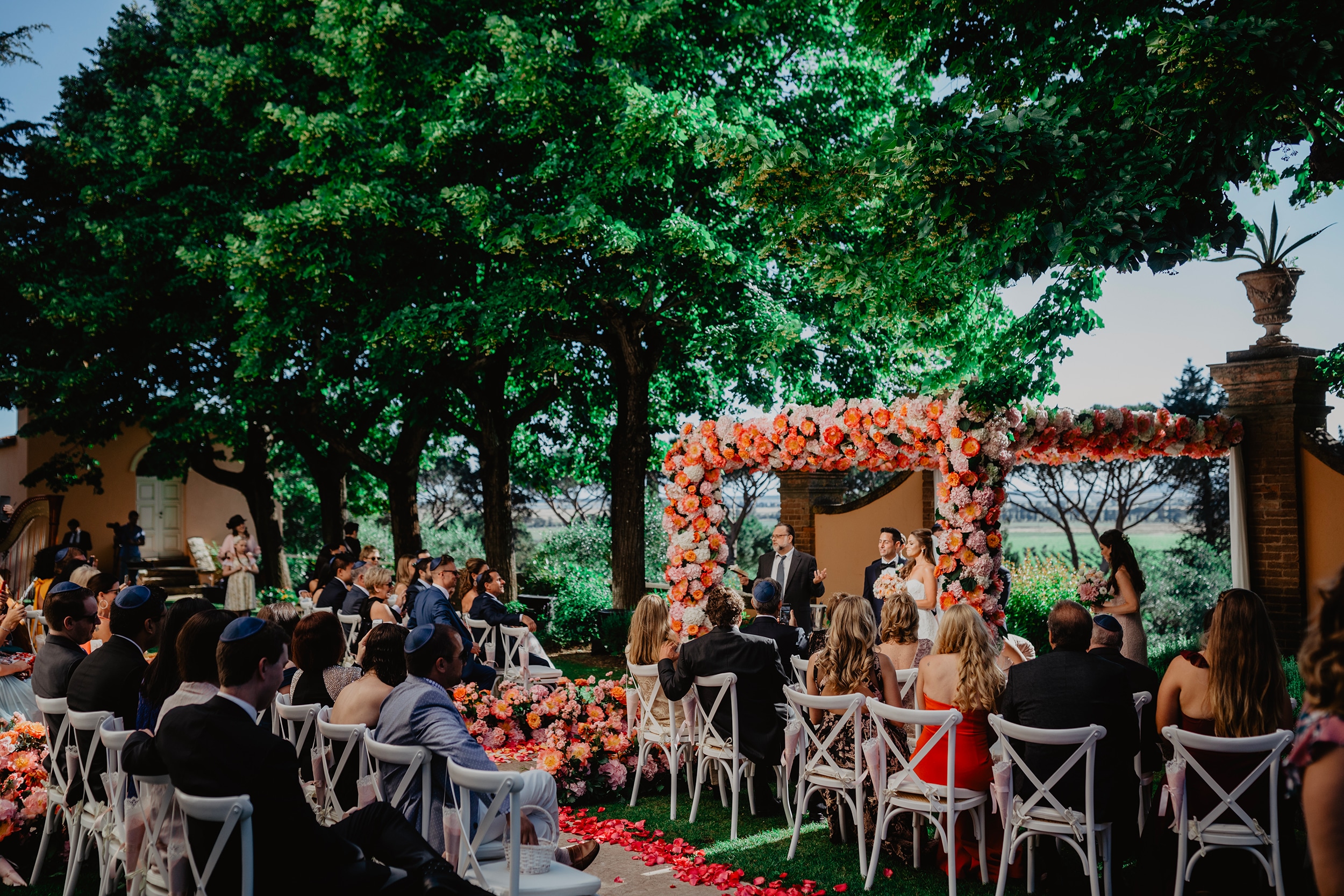 Jewish wedding backstage video