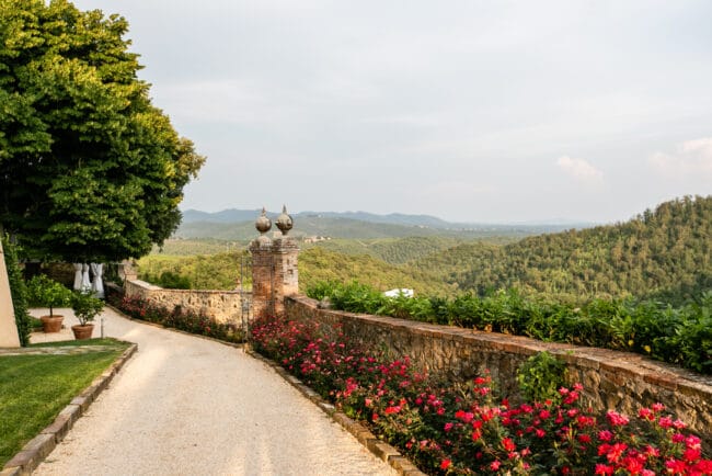 romantic garden villa tuscany