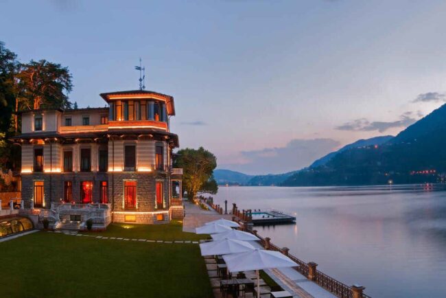 Luxury wedding venue on the Lake Como