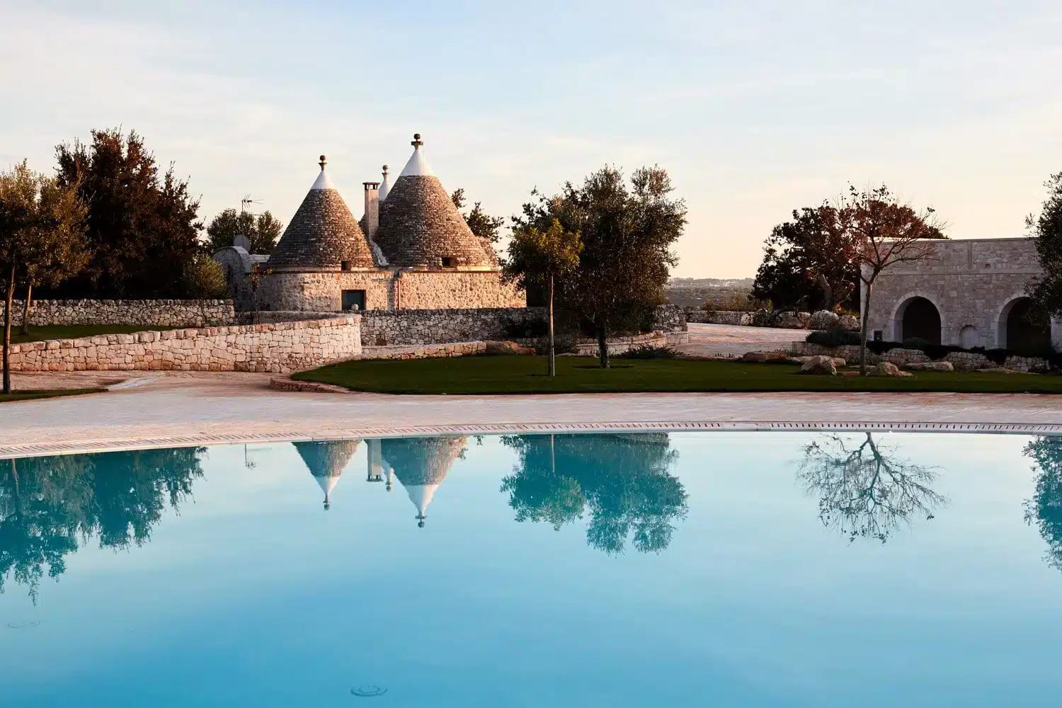 Swimming pool in Apulia